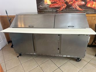 Sandwich/Salad Prep Table w/ Refrigerated Base, 115v