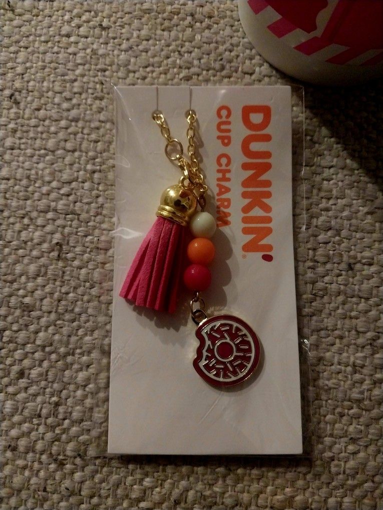#####DUNKIN-DONUTS "2024"CUP CHARM/KEYCHAIN/?BACKPACK CHARM*LIMITED-EDITION####