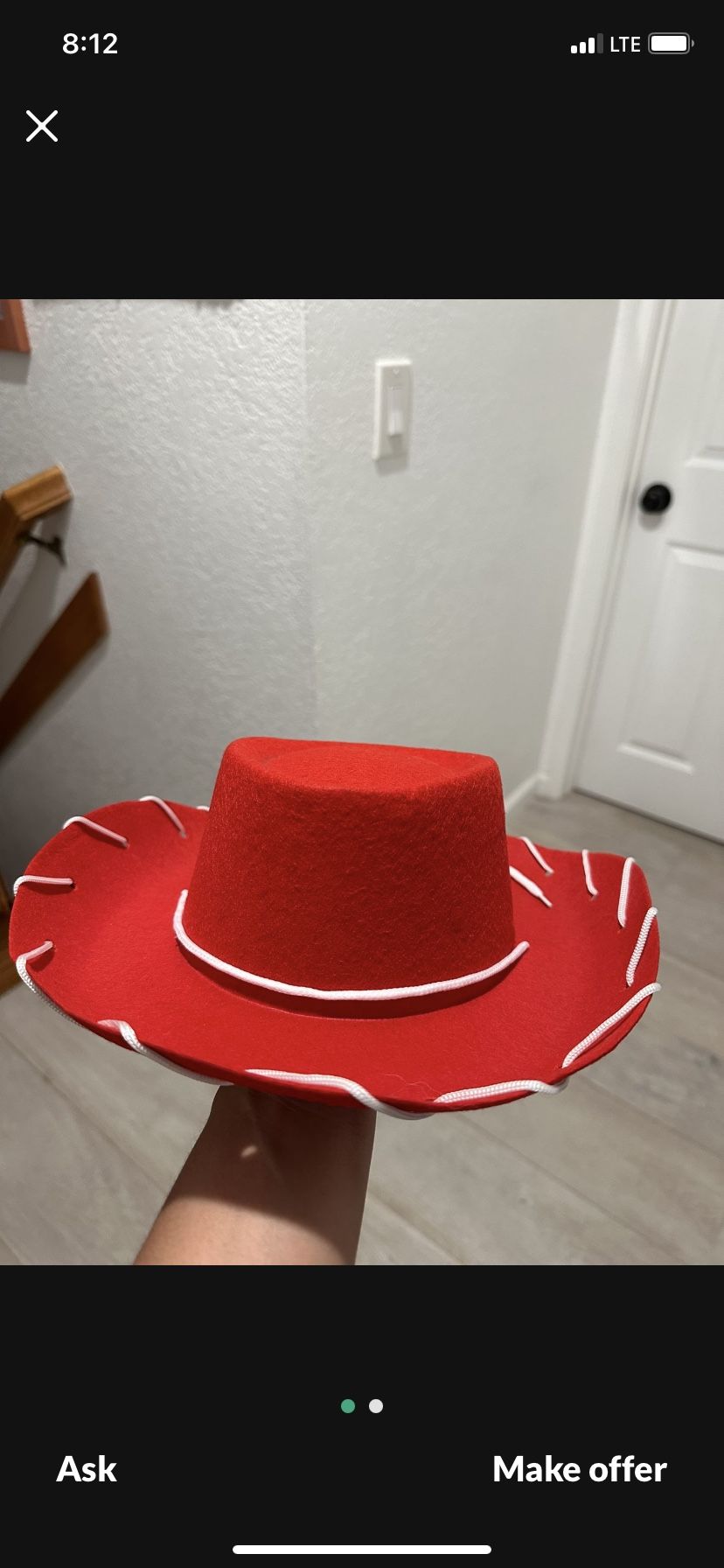 Jessie Hat Costume.