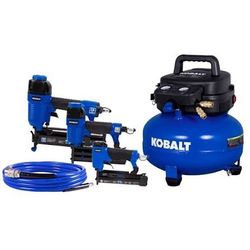 Air Compressor Nail Gun Kit