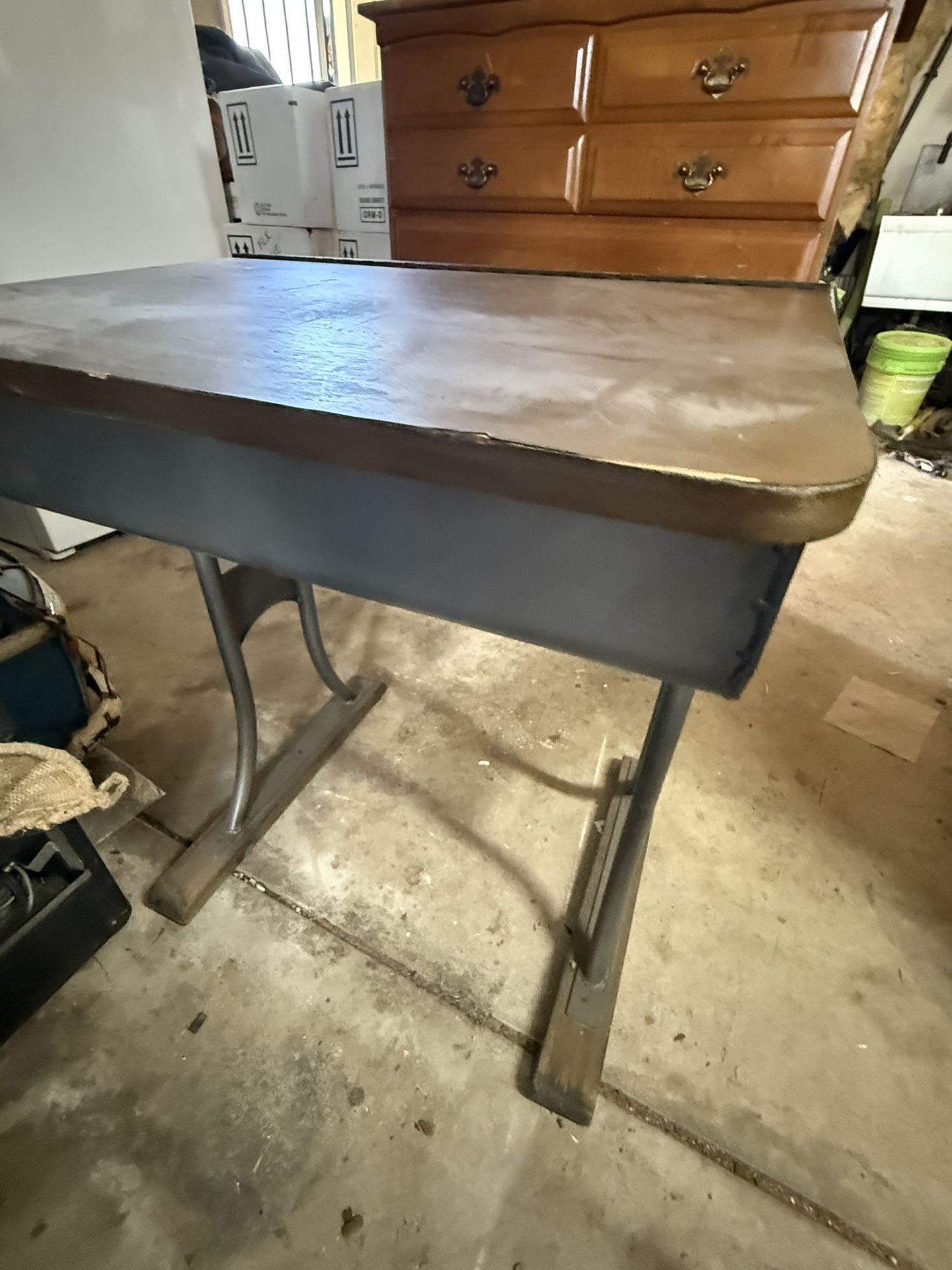 Student Industrial Style Desk
