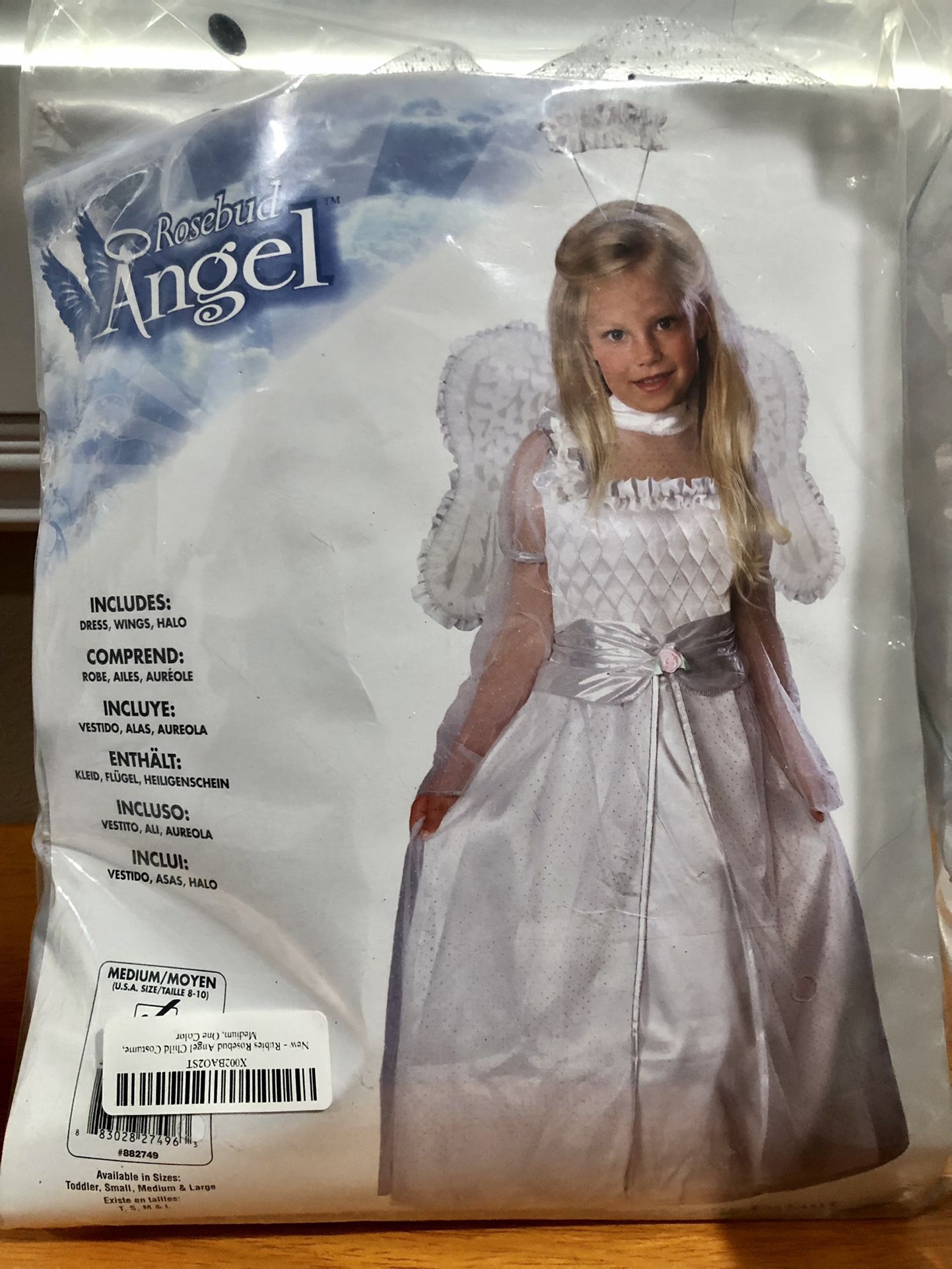 Angel Child costume Size 8-10