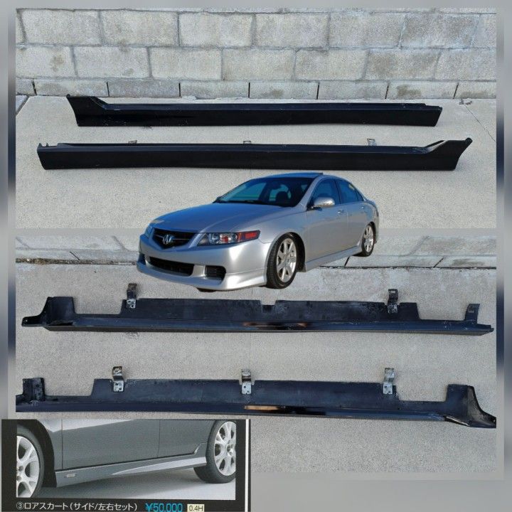 2004-2008 Acura TSX OEM A Spec Side Skirts