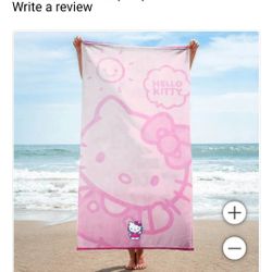 Hello Kitty Towel  New