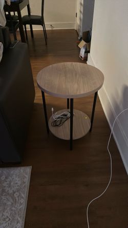 Small wooden target table