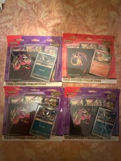 Pokemon ascended tech stickers new