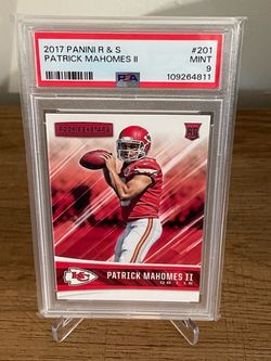 2017 Panini Rookies & Stars Patrick Mahomes RC PSA 9