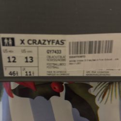 Adidas X Crazy fast 4 Cleats