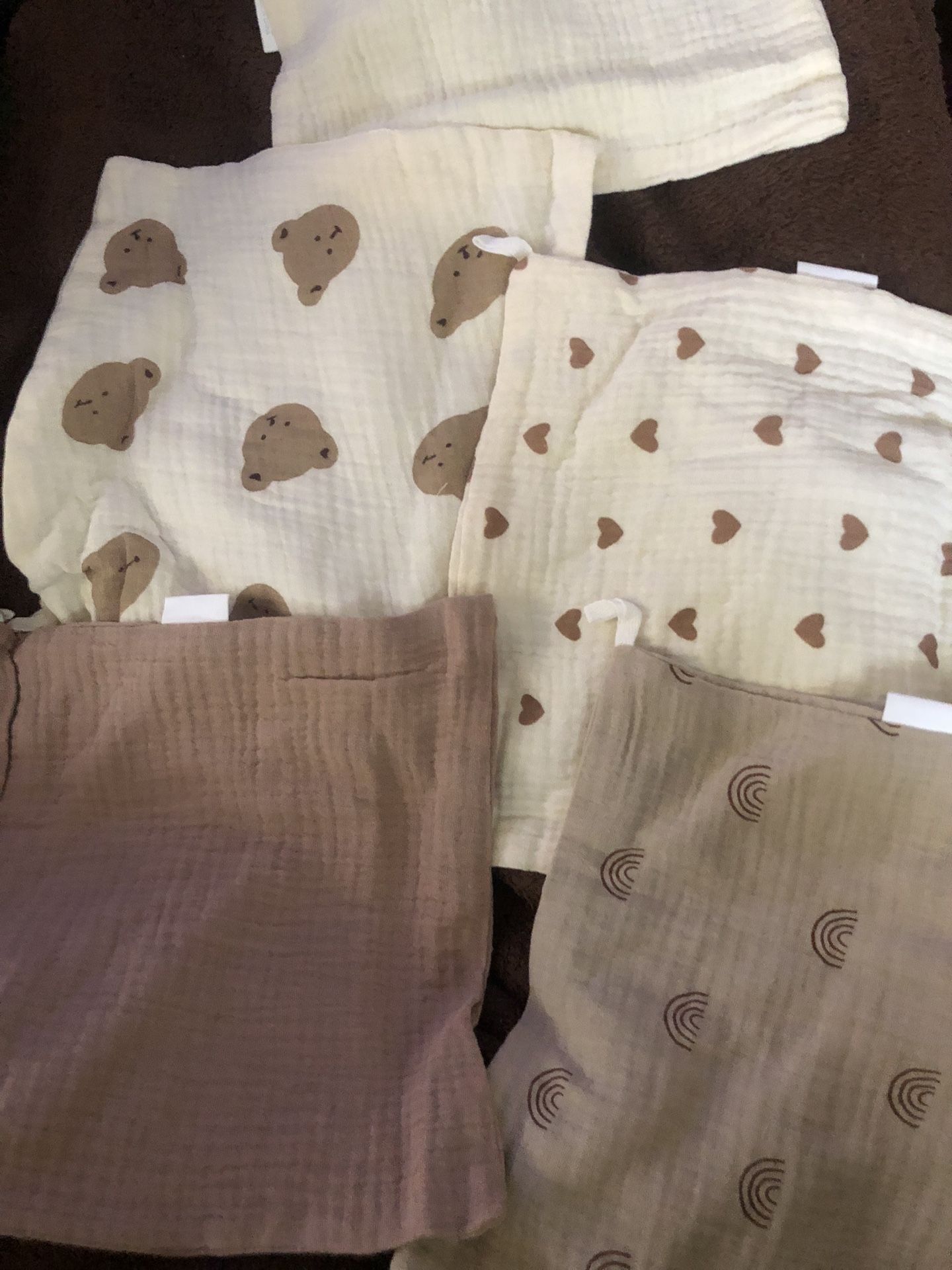 Baby Face Cloth 5 Pack