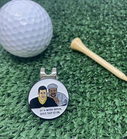 Golf Ball Marker With Hat Clip