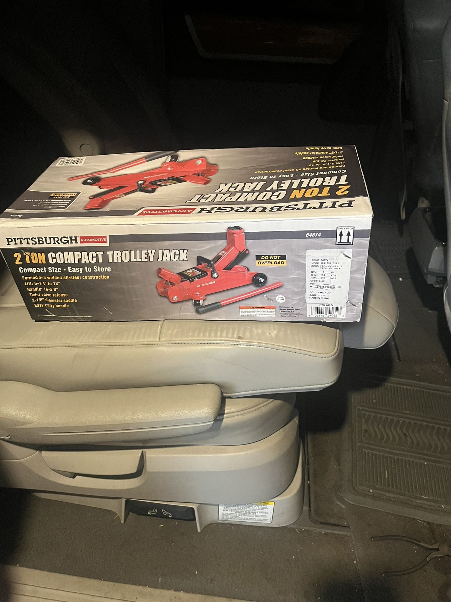 Small Hydraulic Jack 2 Ton