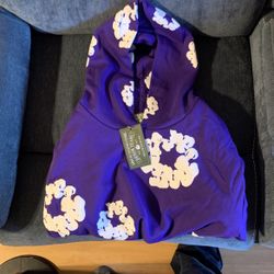 Denim tears purple hoodie XL