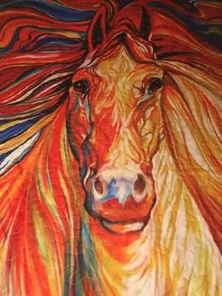 🐴 Lightweight Horse Quilt