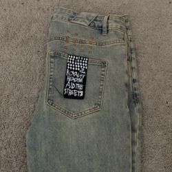 Ksubi Jeans Blue And Tanish Size 33 