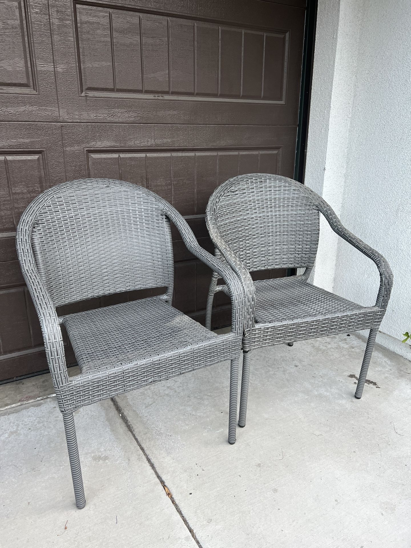 Outdoor Patio Dining Chair (Set of 2)