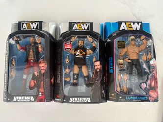 AEW Unmatched Luminaries Series 11 Sting 7” Figure New 2025 Chase 1/3000- Adam Cole Chase - Adam Copeland—-BONUS GIFT WITH PURCHASE — Orange Cassidy