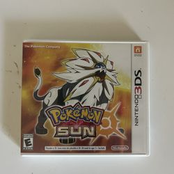 Pokémon Sun Nintendo 3DS