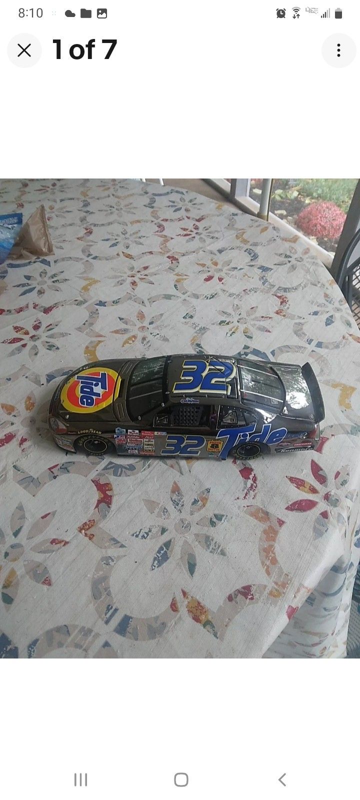 Rare Owners Dark Chrome Ricky Craven Team Tide Car
