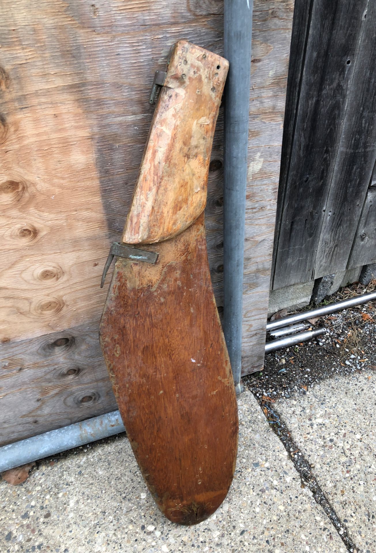 Small wooden Rudder