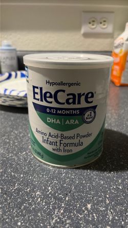 10 Cans Elecare Amino Acid Based Formula
