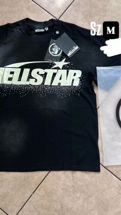 Hellstar Black Graphic T-Shirt Size Medium