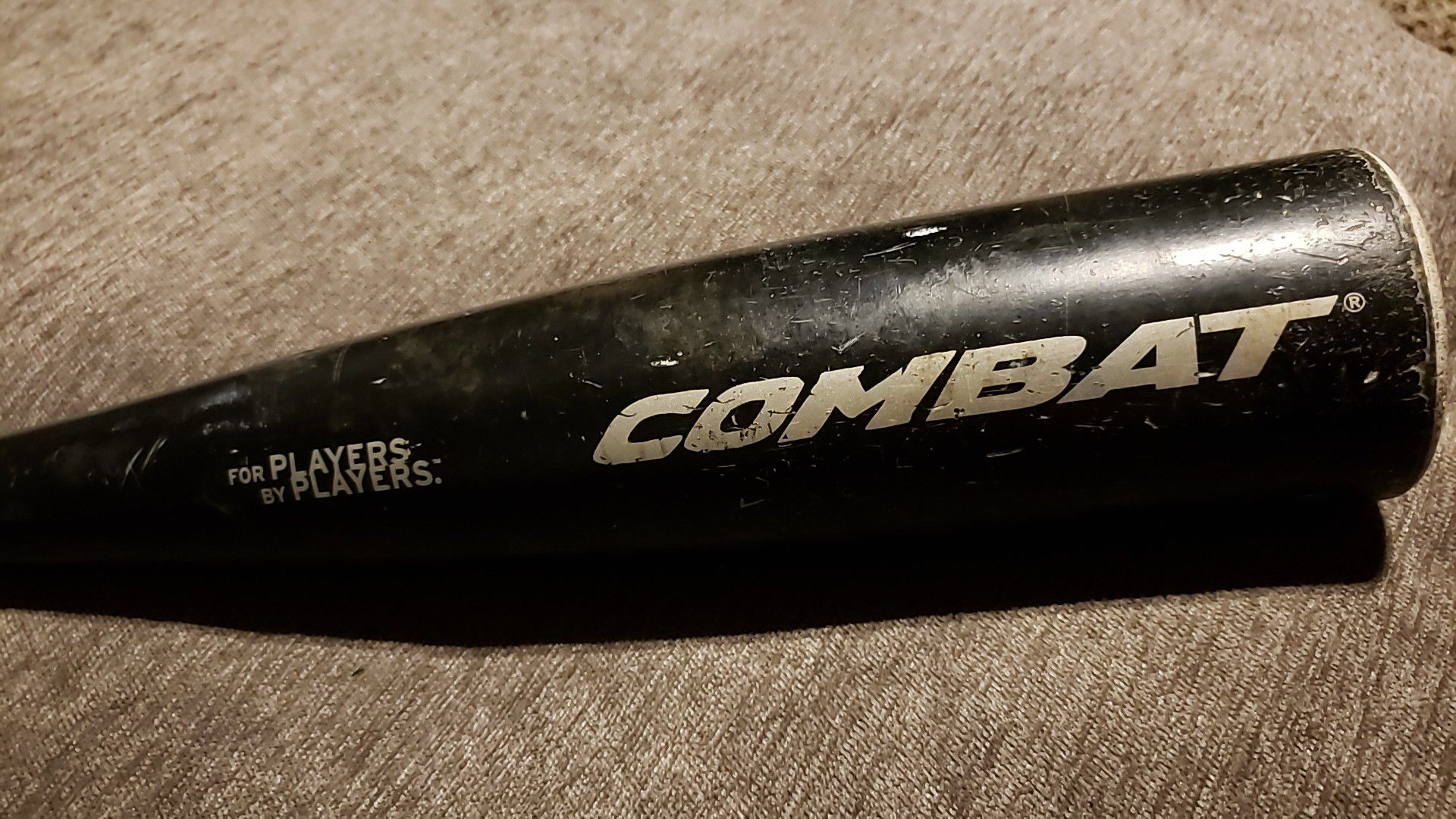 Baseball , Combat composite bat, USSSA 27" Drop -12