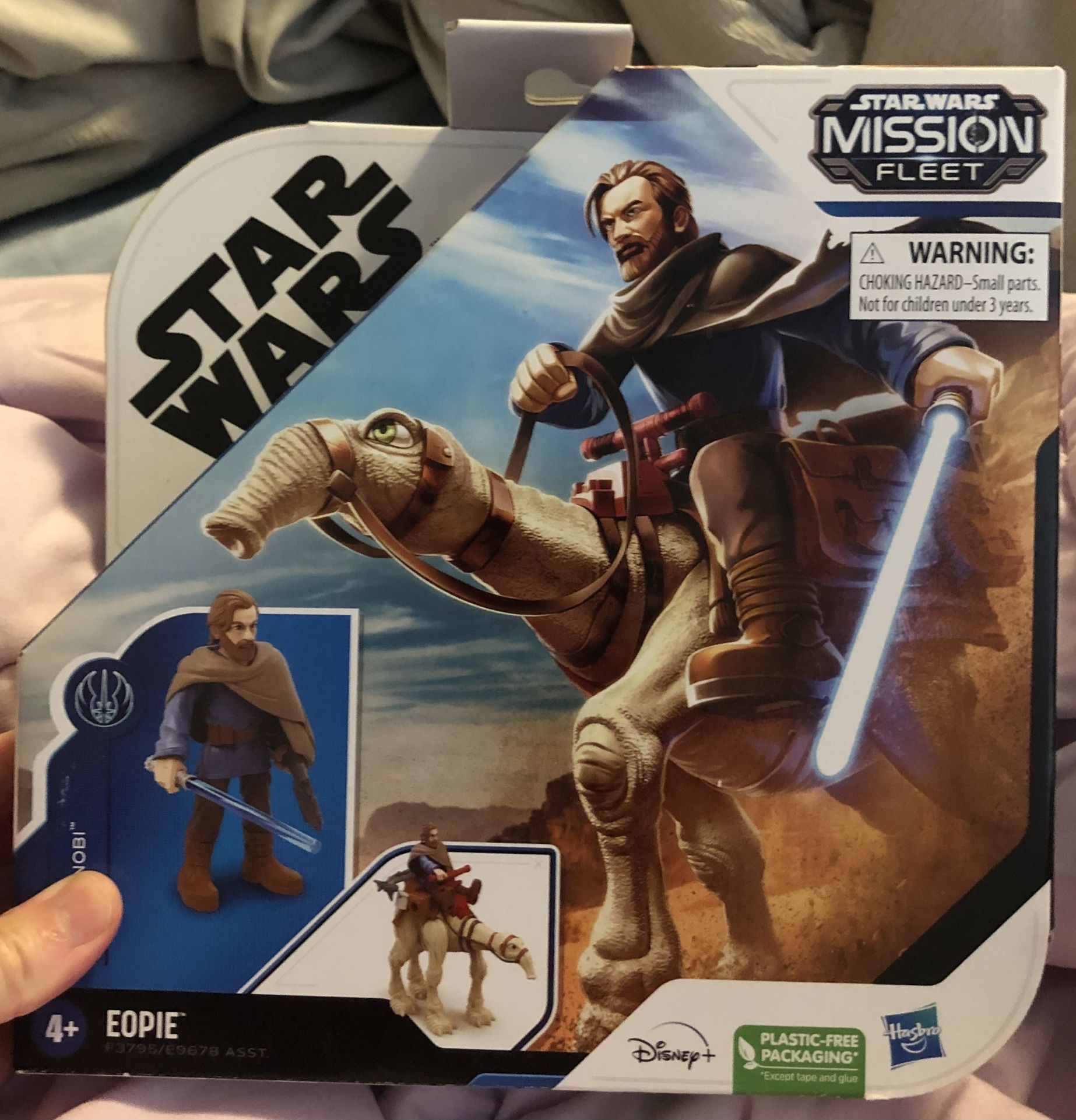 STAR WARS MISSION FLEET BEN KENOBI(OBI WAN)& EOPIE FIGURES NEW IN BOX