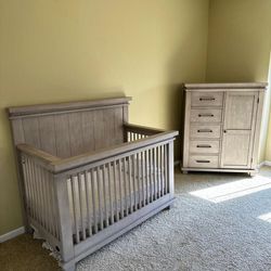 Grey Nursery Room - LIKE NEW 