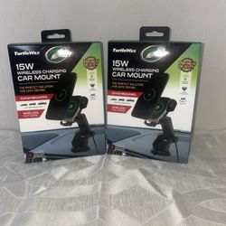 TurtleWax 15W WIRELESS CHARGING CAR MOUNT