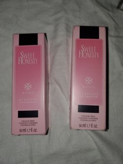 Avon Sweet Honesty Eau de Cologne Spray, Regular Size 1.7 fl oz (2 Boxes)