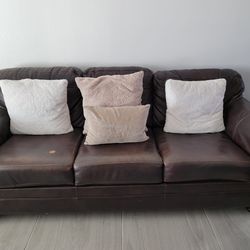 Brown couch