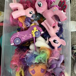 Bucket Of My Little Pony Items