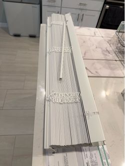Window blinds and sliding glass door vertical