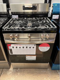 New! Frigidaire 30” Gas Range