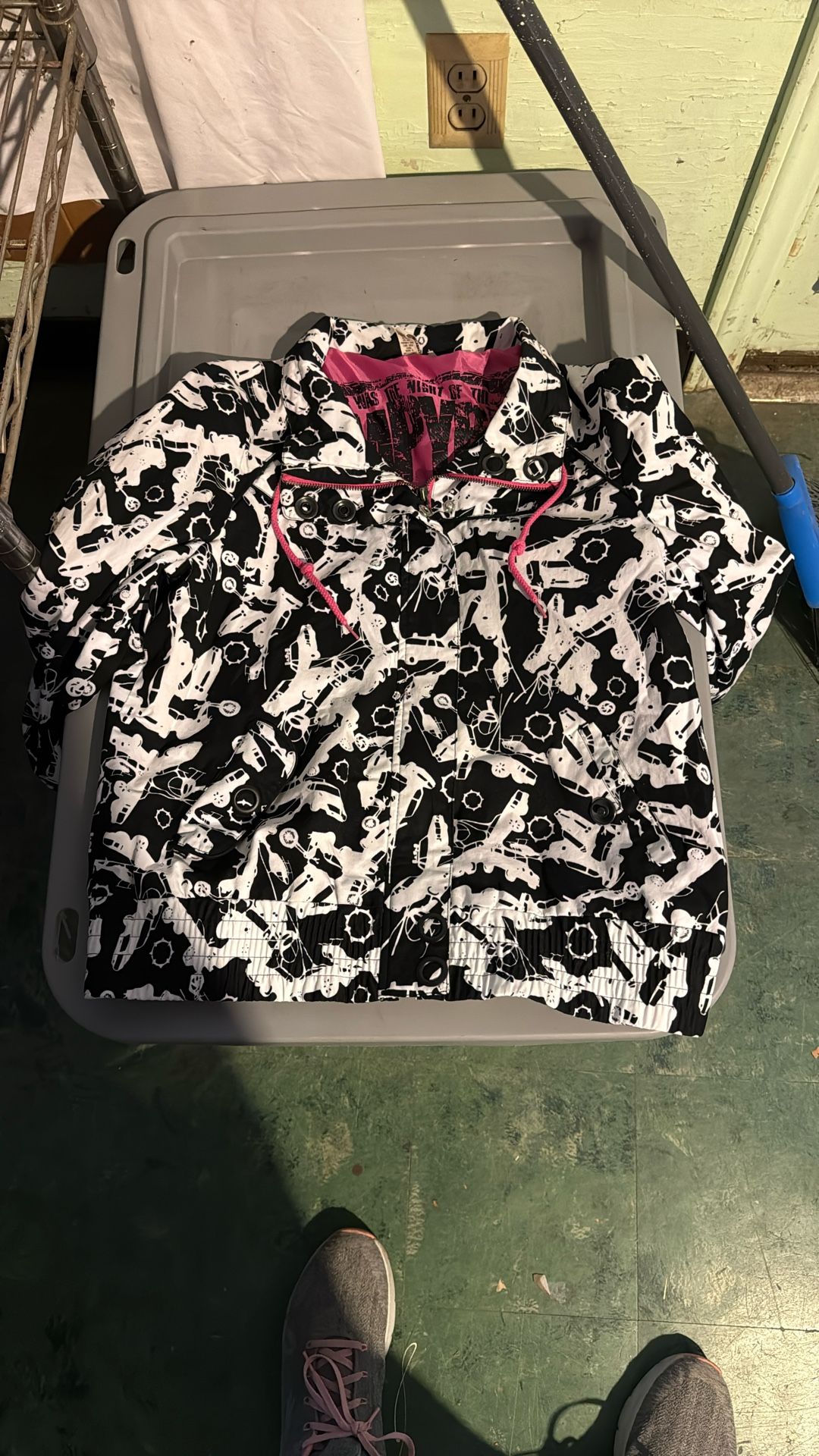 Women’s Black And White Jacket