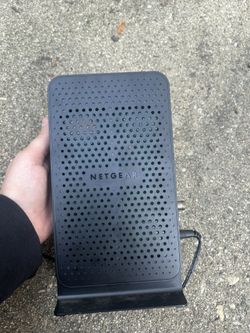 Netgear Black WiFi Cable Modem Router N600