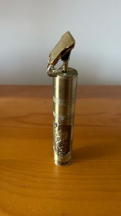 Vintage T9 Dragon Engraved Metal Hair & Beard Trimmer – Rechargeable excellent use condition