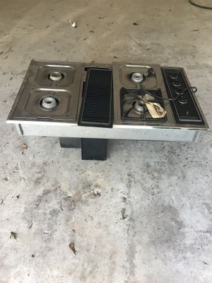 Working Vintage Modern Maid Gas Stove Top For Sale In