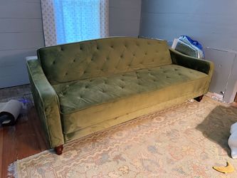 Green couch