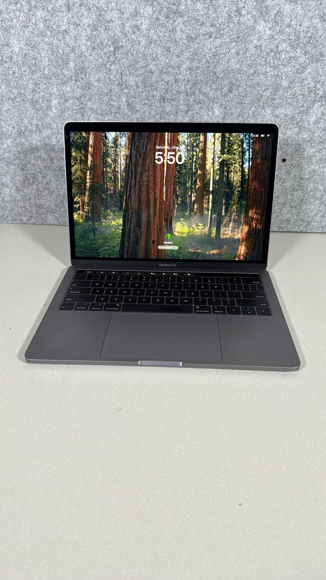 13” MacBook Pro 2018 Four Thunderbolt i5 2.3 16 GB 512SSD OS Sequoia 