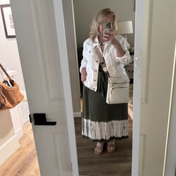 Lane Bryant Halter Top Knit Midi Dress Size 1416