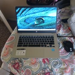 HP Chrome book with L.E.D Keyboard 