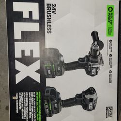 Flex 2 Tool Impact Driver Hammer Drill