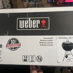 New 22 Inch Weber Original Kettle