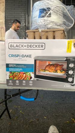 Black+Decker CrispNBake Pro Air Fry Toaster Oven