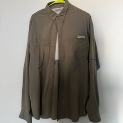 Columbia PFG Long Sleeve Button Up