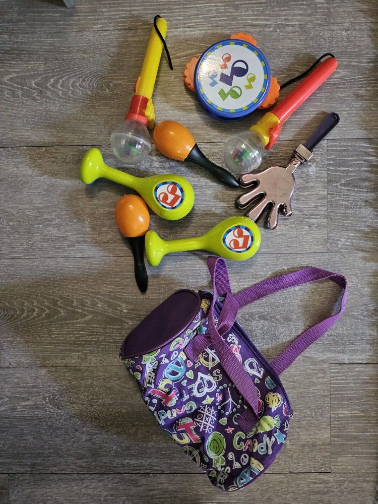 #Rattles #Shakers #Music #Noise #Makers in Carry Tote