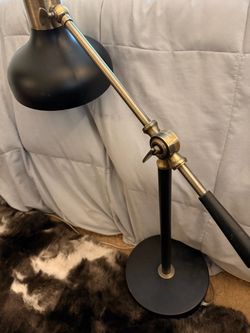 Desk lamp brass fixtures