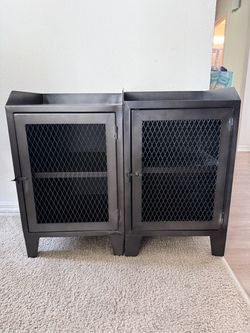 Restoration Hardware 2 side tables