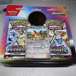 Prismatic Evolutions 2 Pack Pokemon Cards 